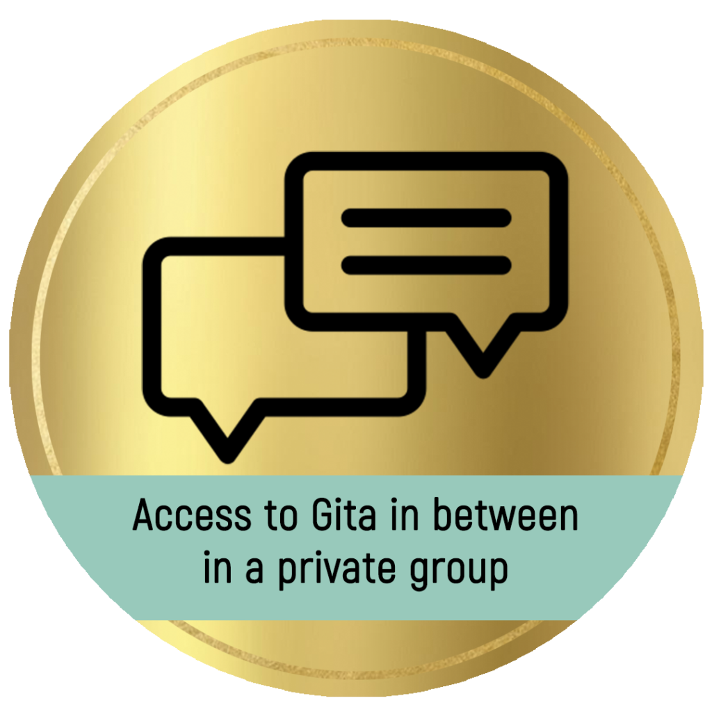 Access to Gita in between in a private group