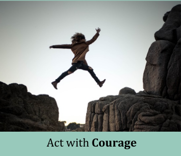Act with Courage