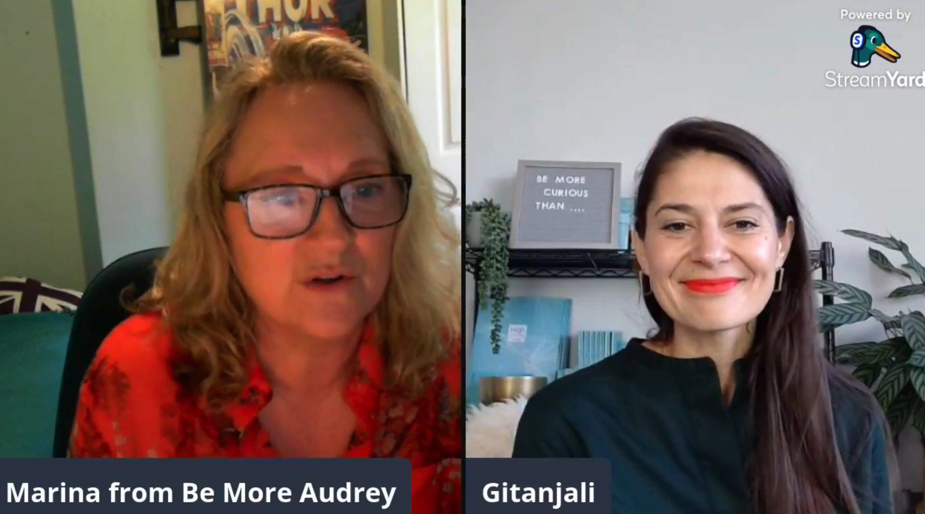 Be More Audrey FB Live
